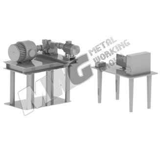 3D модель стенда для измерения КПД зубчатых передач
