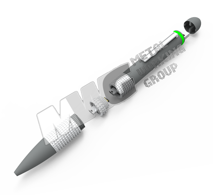 3D модель универсальной ручки (функция flash-накопителя и зарядного устройства) для клиента